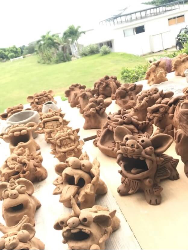 陶芸体験deシーサー作り！