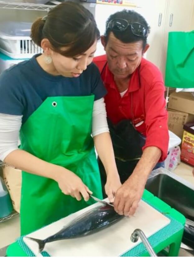 なりきり漁師　魚さばき体験＆ランチ